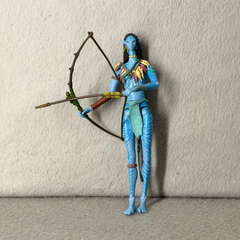 Mattel Avatar Movie Masters Neytiri R2319 James Cameron Original 2009 Bow 6.5